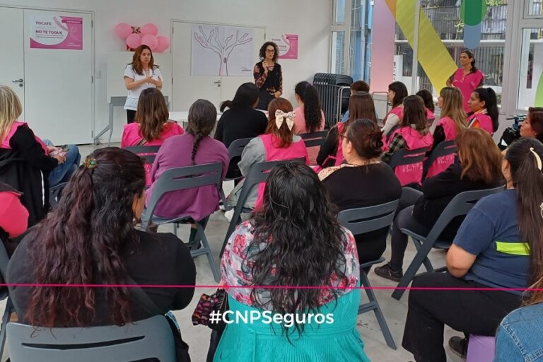 CNP Seguros concientiza sobre el cáncer de mama